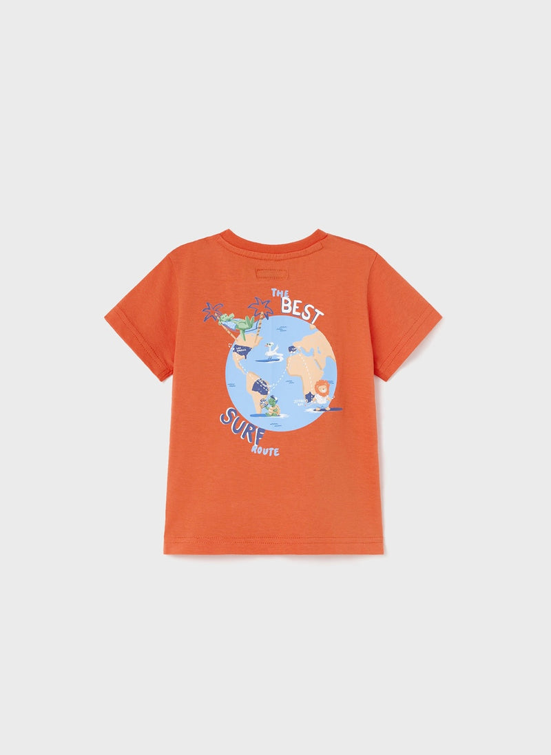 Mayoral Baby Boy Orange Short-sleeve tee