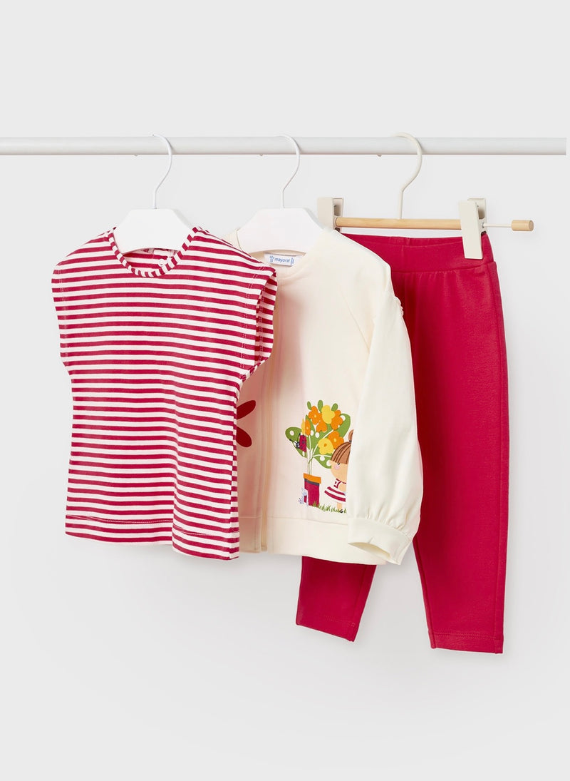 Mayoral Baby Girl 3 Piece Tracksuit