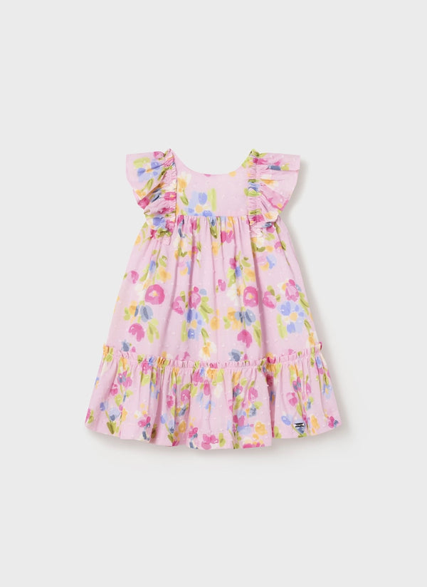 Mayoral Baby Girl Pink Floral Dress