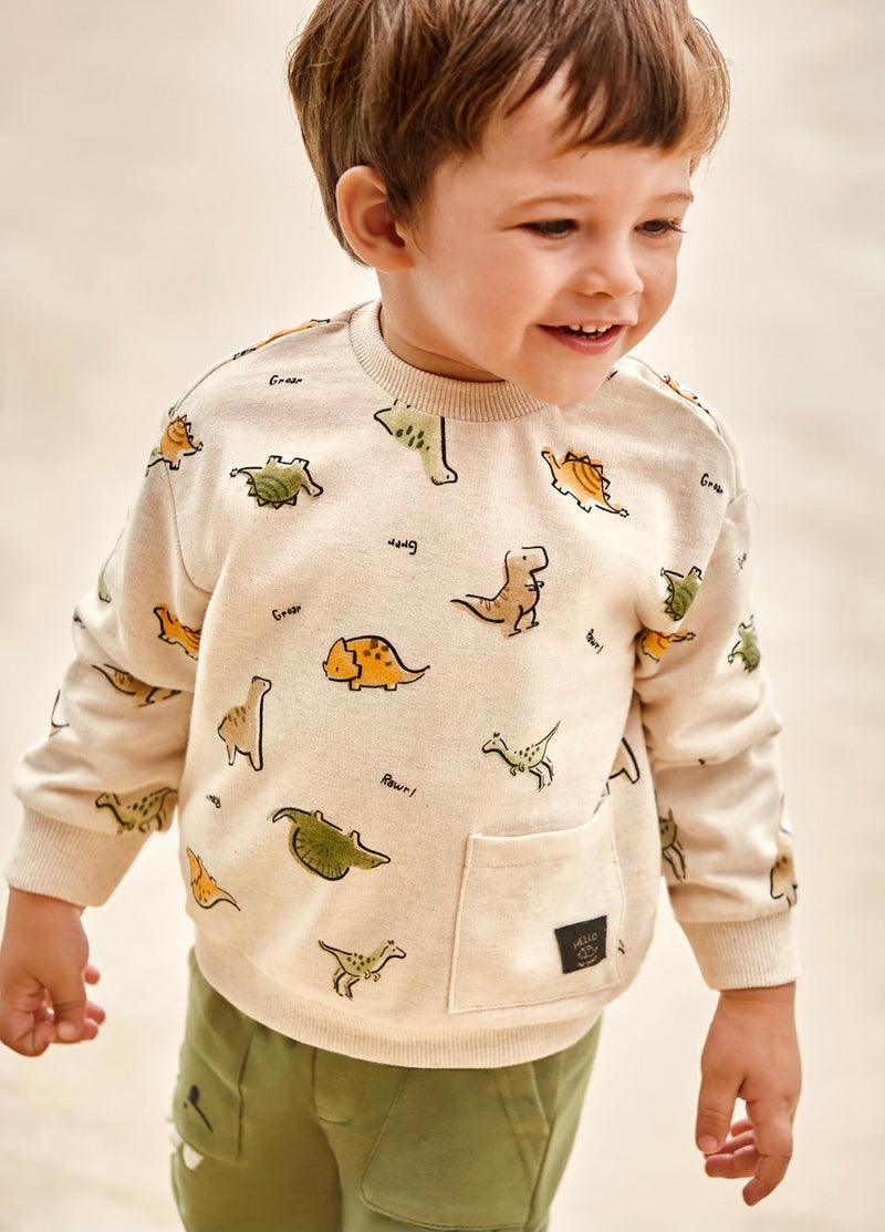 Mayoral Baby Boy Dino Sweatshirt