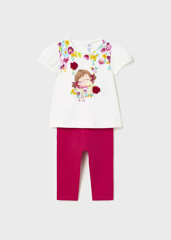 Mayoral Baby Girl Leggings Set