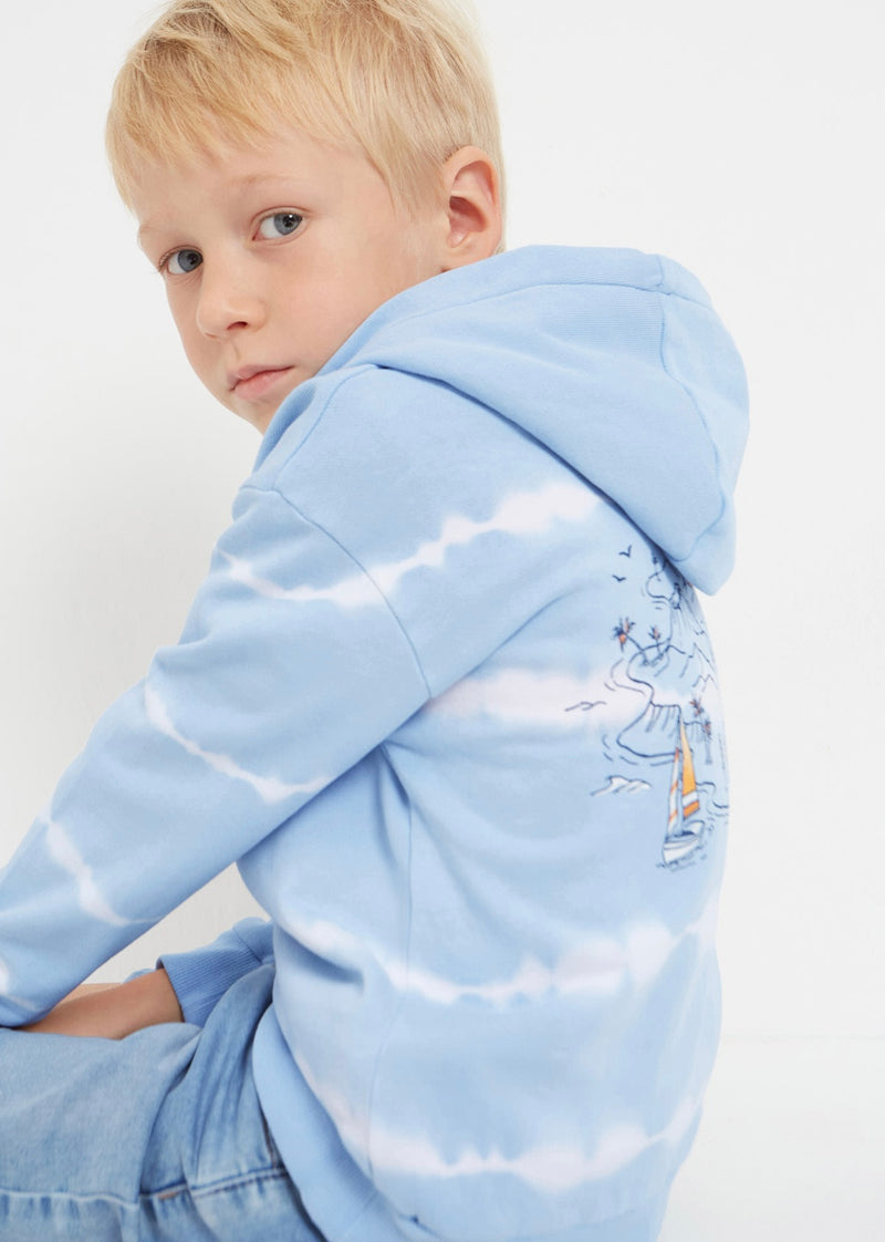 Mayoral Boys Tie Dye Hoodie