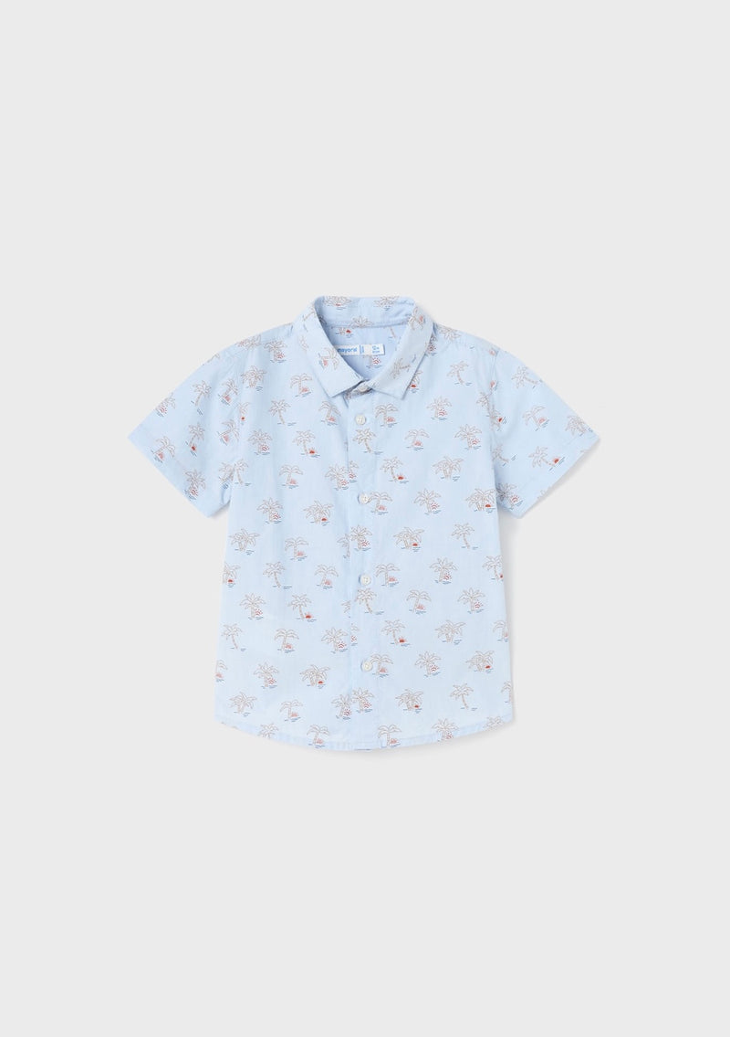 Mayoral Baby Boy Tropical Trees Shirt
