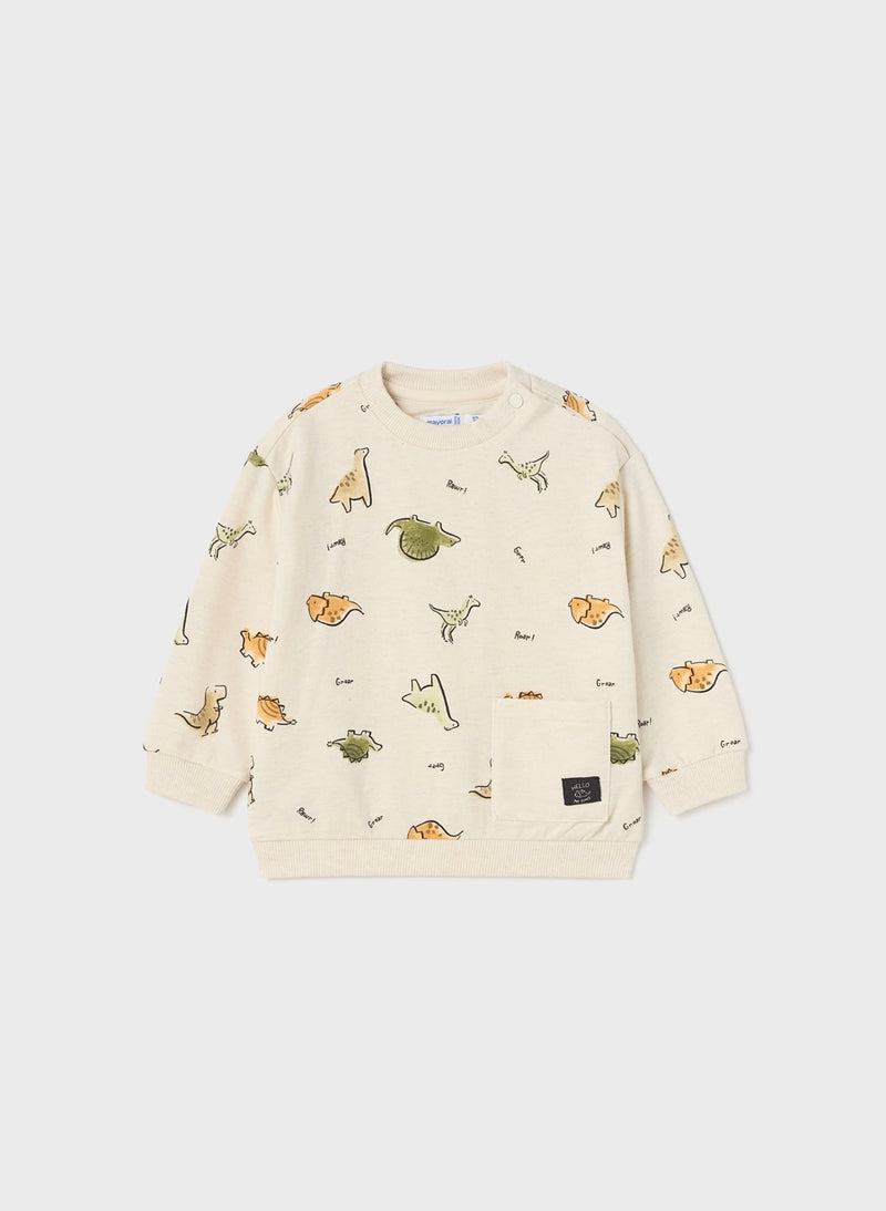 Mayoral Baby Boy Dino Sweatshirt