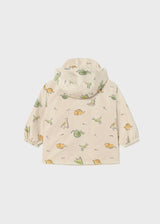 Mayoral Baby Boy Reversible Dino Rain Jacket