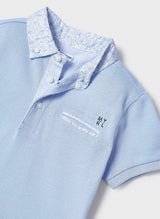 Mayoral Boys Blue Short Sleeved Polo