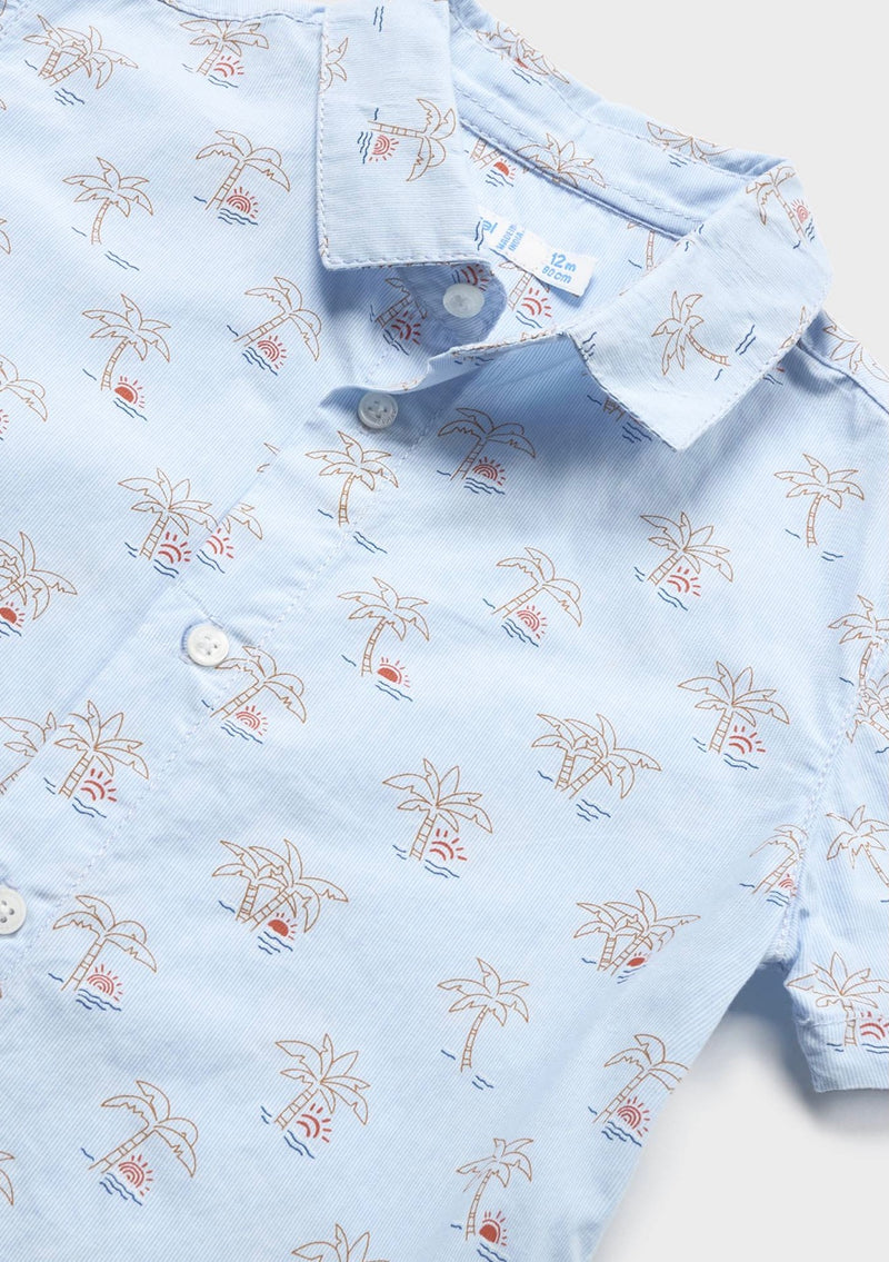 Mayoral Baby Boy Tropical Trees Shirt