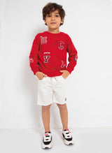 Mayoral Boys Red Sweatshirt