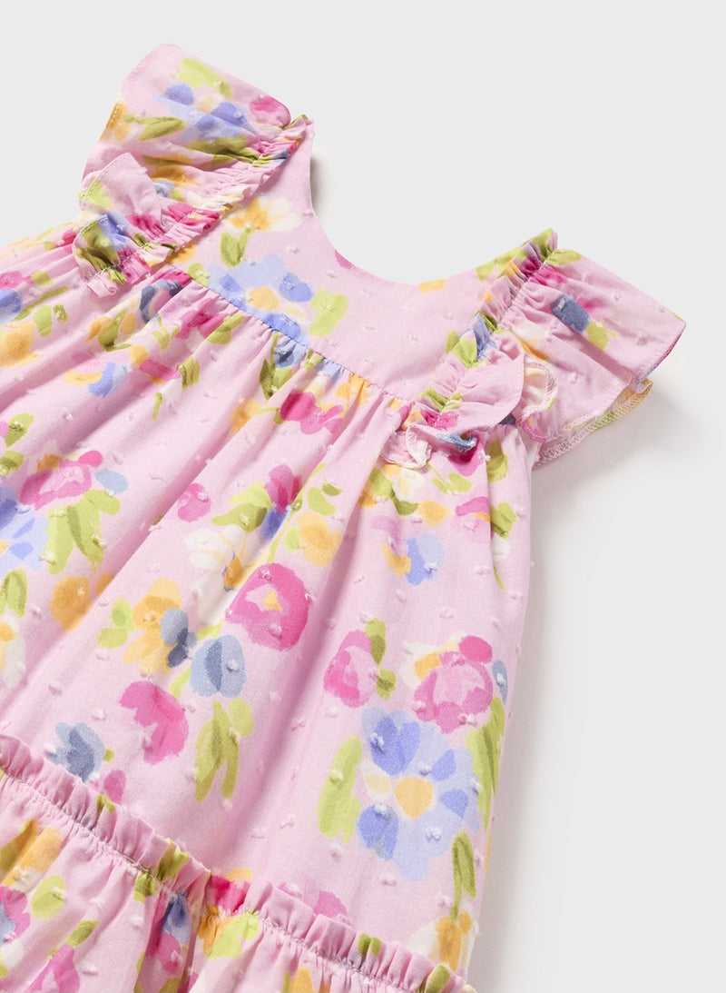 Mayoral Baby Girl Pink Floral Dress