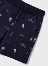 Mayoral Boys Orange Bermuda Set